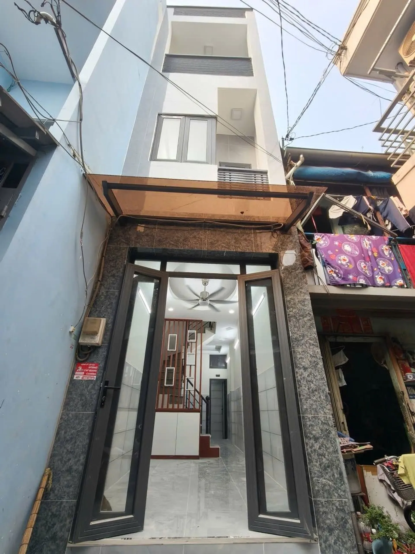HẺM HOÀI THANH P.14 Q.8 – 4 TẦNG BTCT – GIÁ 3.58 TỶ