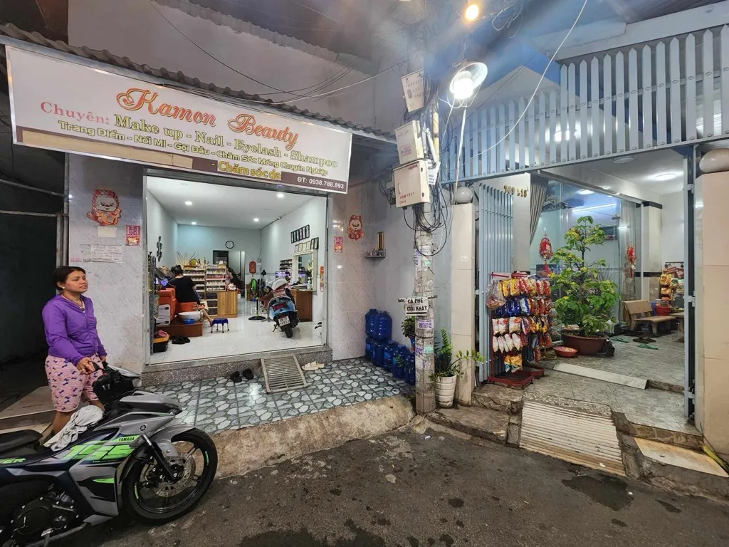 HẺM THÔNG KINH DOANH HỒ THÀNH BIÊN P.4 Q.8 – DT KHỦNG 115M2 – GIÁ 5.15 TỶ