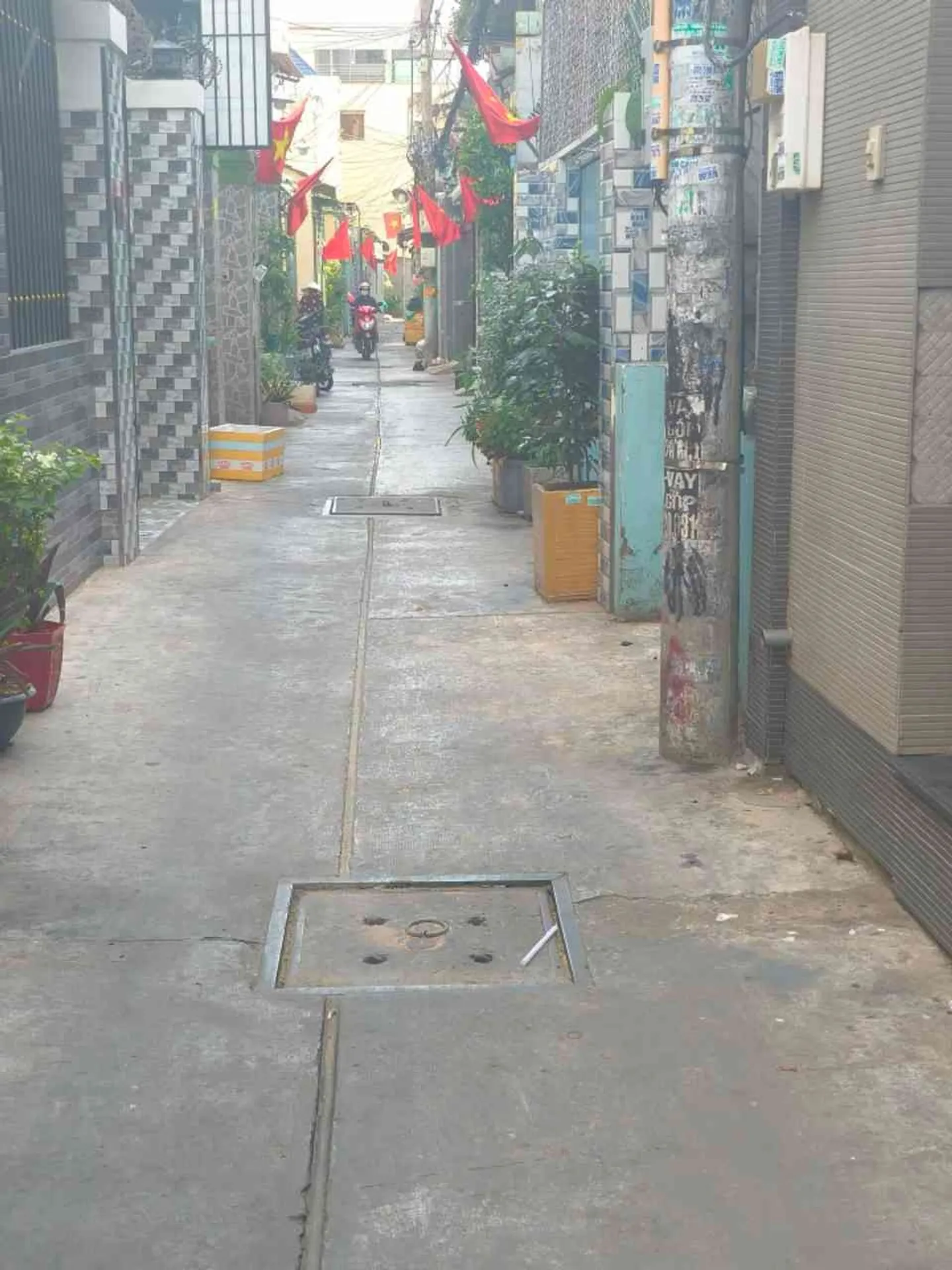 HẺM SÁT MẶT TIỀN BÔNG SAO Q.8 – KHUÔN ĐẤT KHỦNG 109M2 – NỞ HẬU TÀI LỘC 6.8M – GIÁ 6.75 TỶ