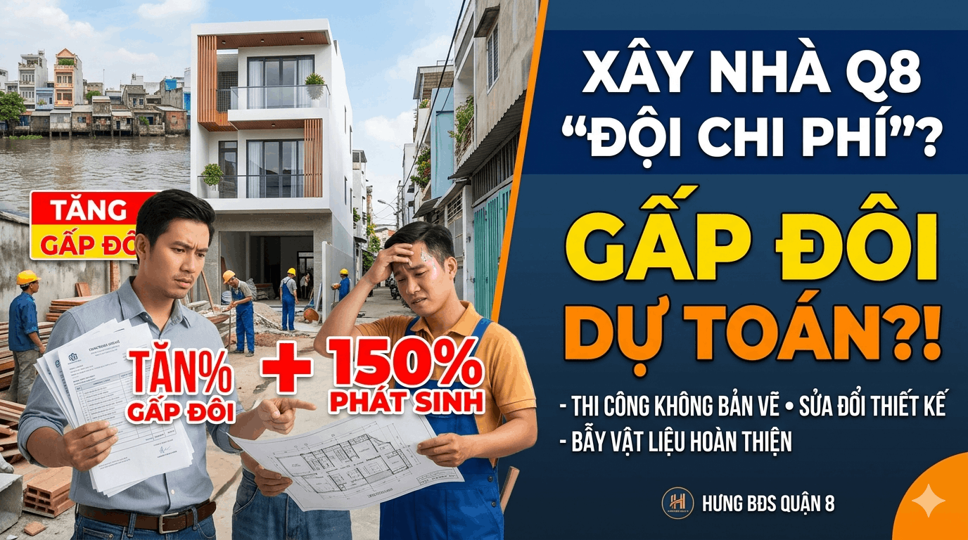5 Nguyên Nhân Chính Khiến Chi Phí Xây Nhà Tăng Vọt