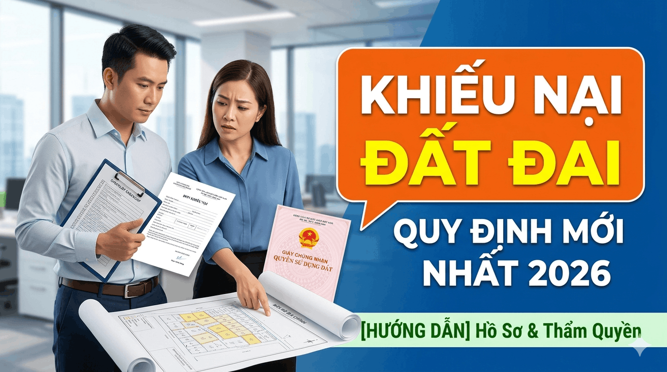 Quy Định & Trình Tự Khiếu Nại Đất Đai Mới Nhất: Điều kiện, Hồ Sơ và Thẩm Quyền Giải Quyết