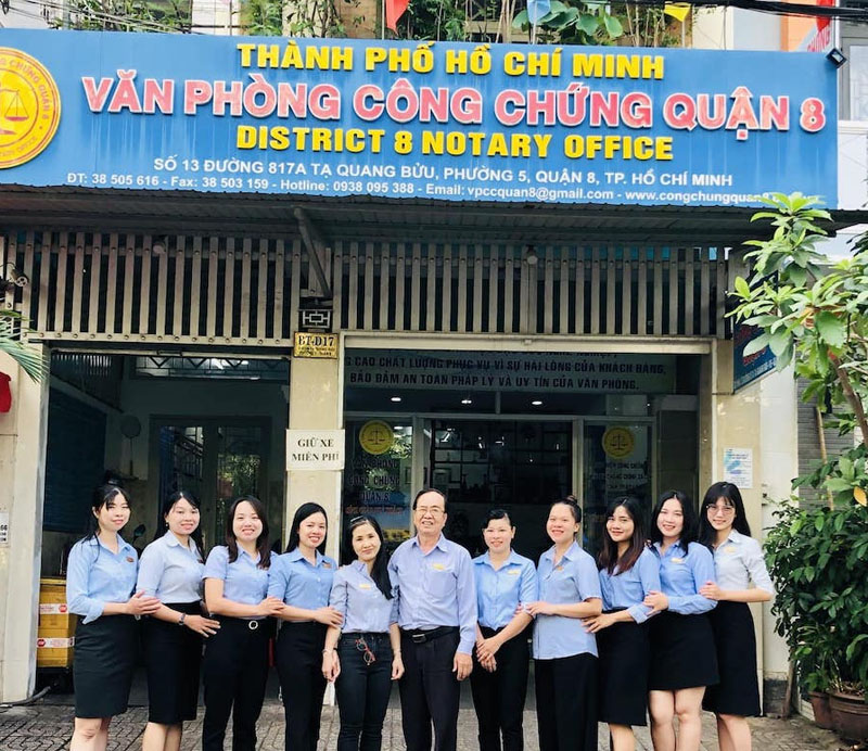 Top 5 Văn Phòng Công Chứng Quận 8 Uy Tín, Thủ Tục Nhanh Gọn